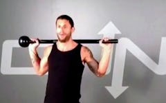 Steel Mace Legs on Fire Barbarian Workout